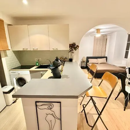 Apartman Grand 33m2 Rdc Sur Cour Calme Musiciens Nizza
